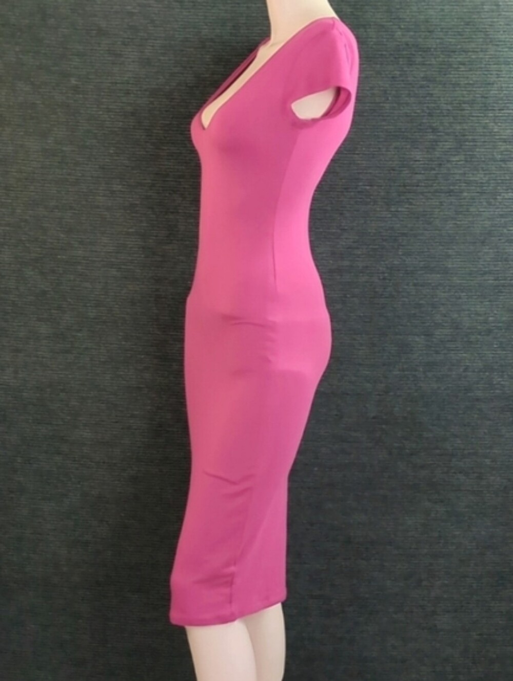 See You Monday! Pink Tee Shirt Dress - Picture 2 of 9